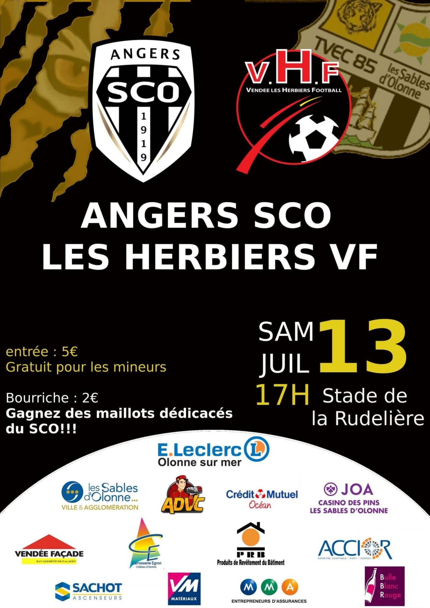 SCO d’Angers – Vendée Herbiers Foot